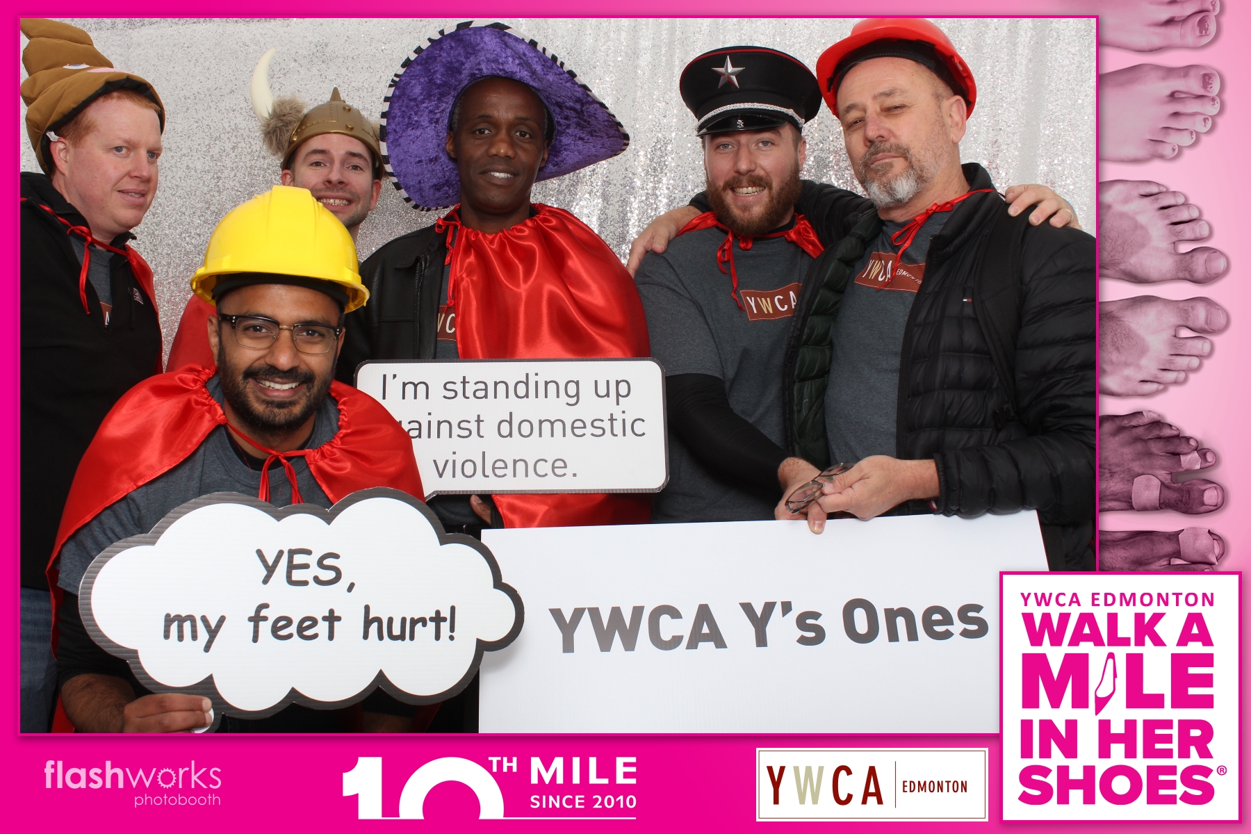 Walk a Mile in Her Shoes | View more photos from the event at gallery.flashworksphotobooth.com/u/FlashworksPhotoboothInc/Walk-a-Mile-in-Her-Shoes